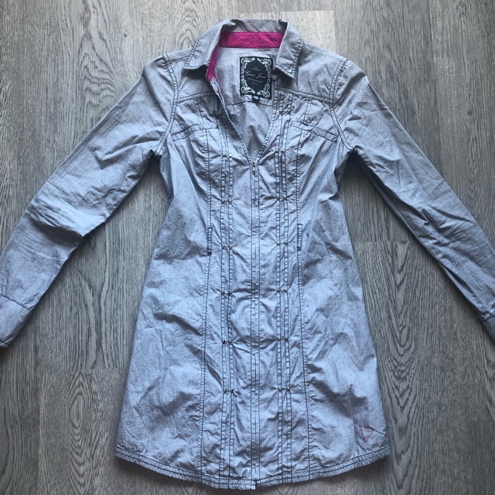 90s Guess Grey Dress